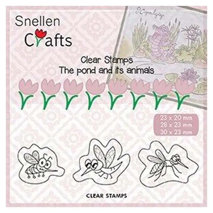 Snellen Crafts Clear Stamp Insects 1