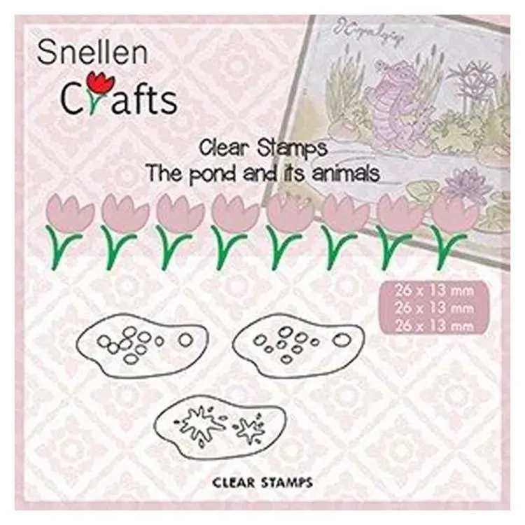 Snellen Crafts Clear Stamp Air Bubbles 1