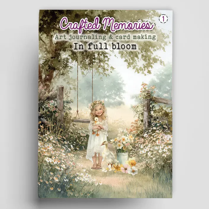 Creatief Art - "In Full Bloom" Book - Art Journaling 1
