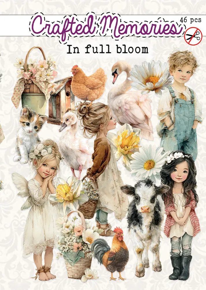 Creatief Art - Die-Cuts - In Full Bloom - 46 Pieces 1