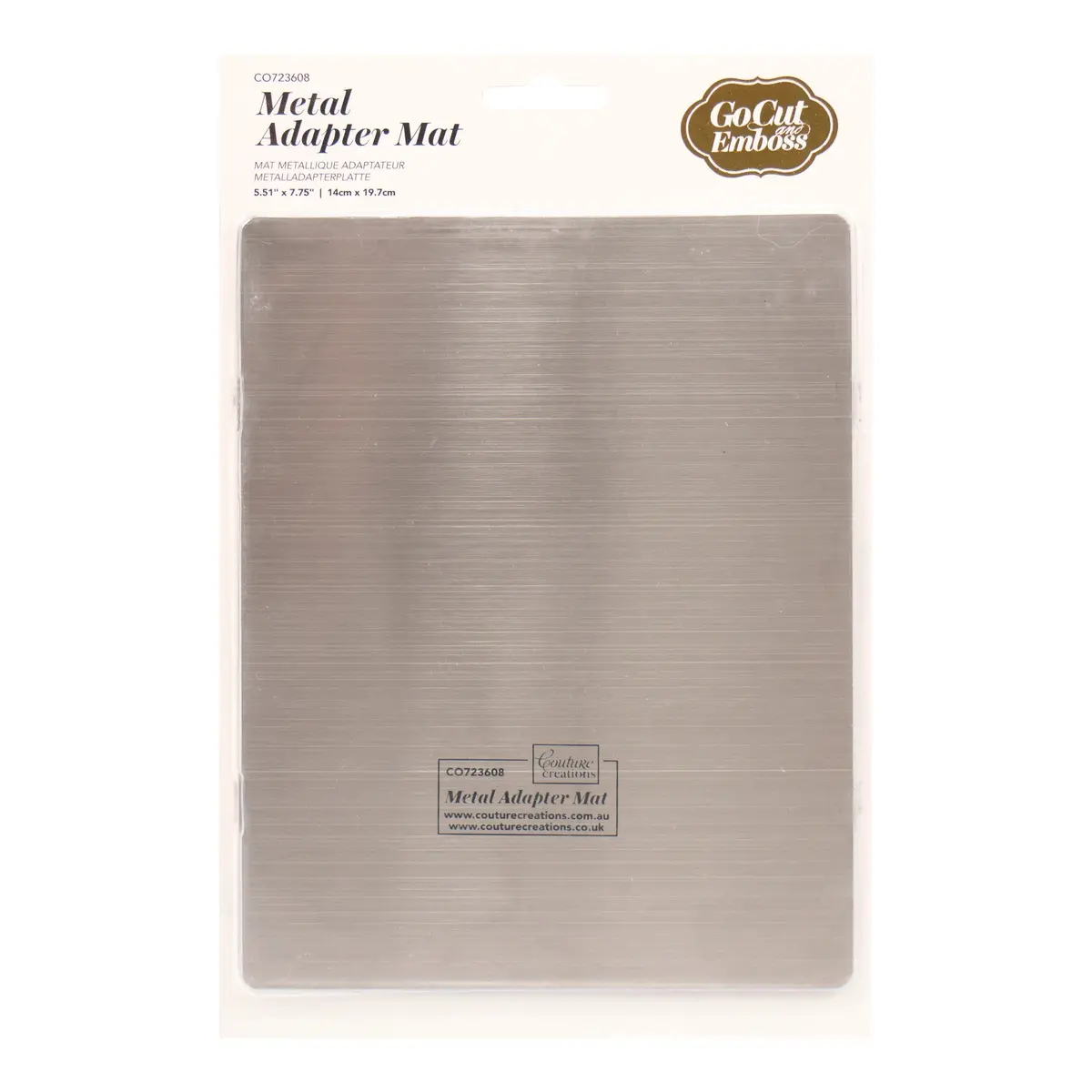 Couture Creations - Universal Metal Cutting Plate Adapter Mat 1