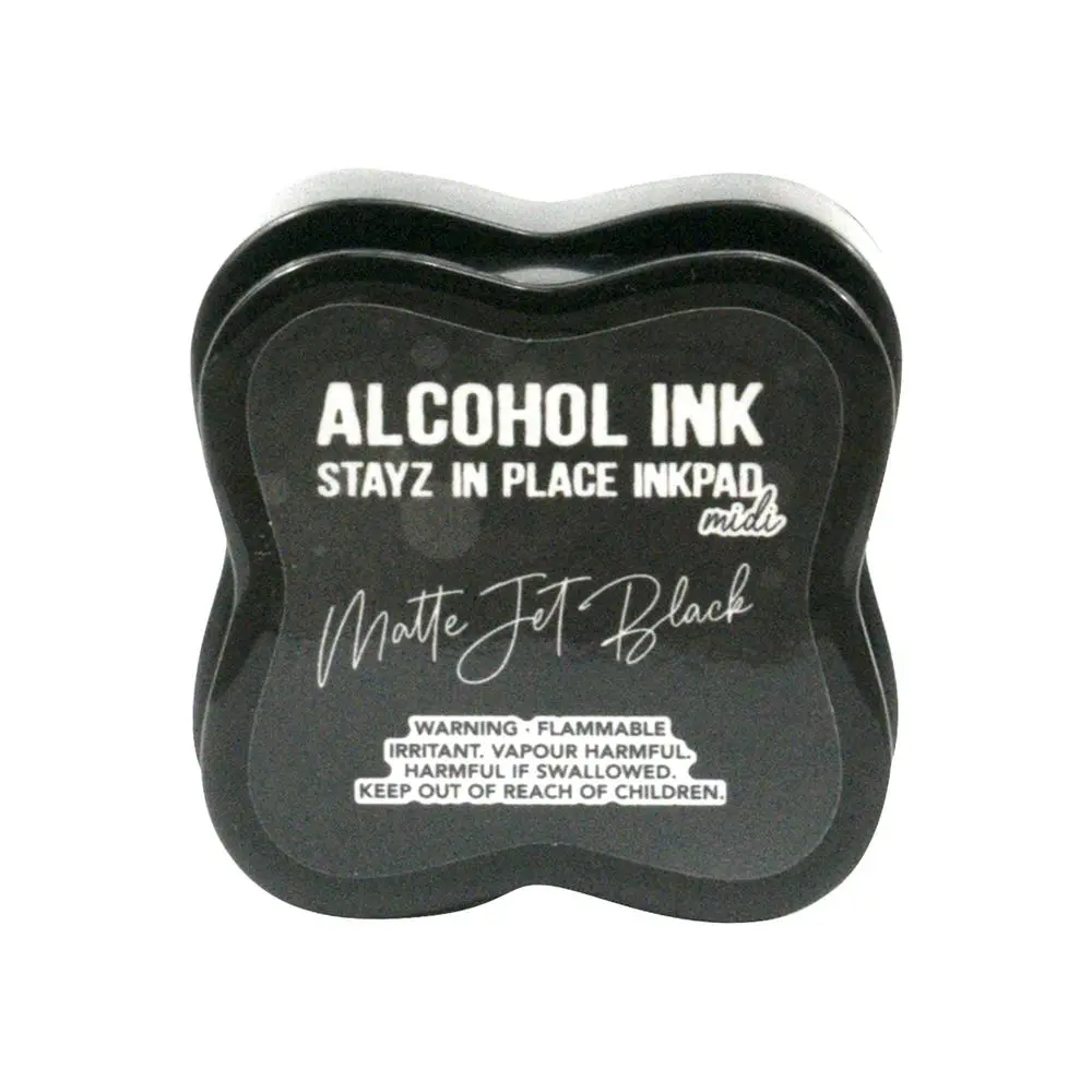 Jet Black Midi Alcohol Ink Pad 1