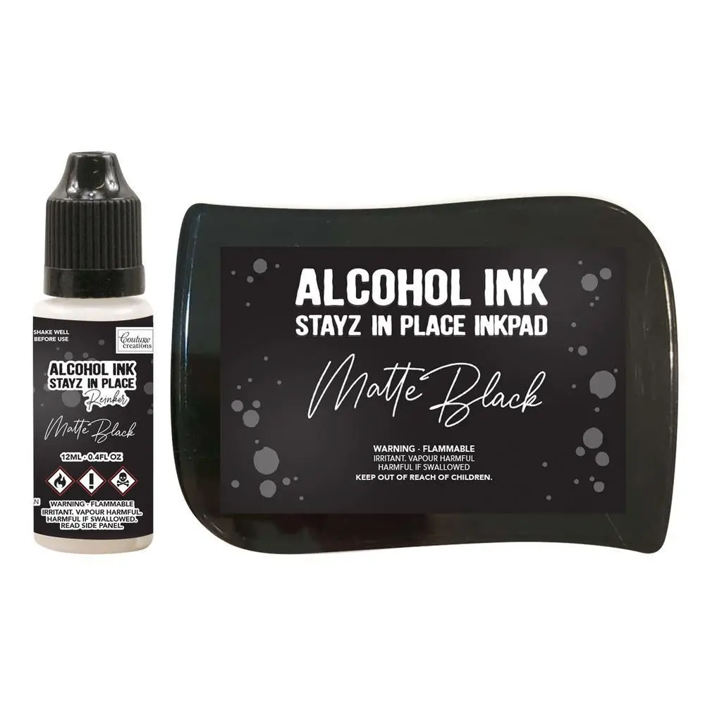 Stayz In Place Alcohol Ink Pad With 12Ml Reinker 1