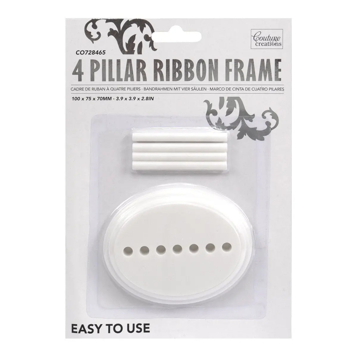 4 Pillar Ribbon Frame 1