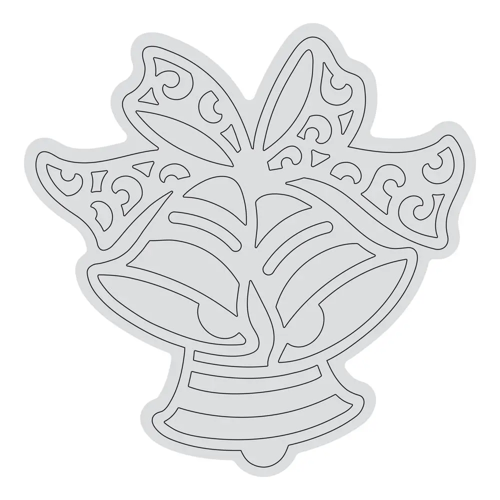 Ringing Bells Outline Stamp (1Pc) 1