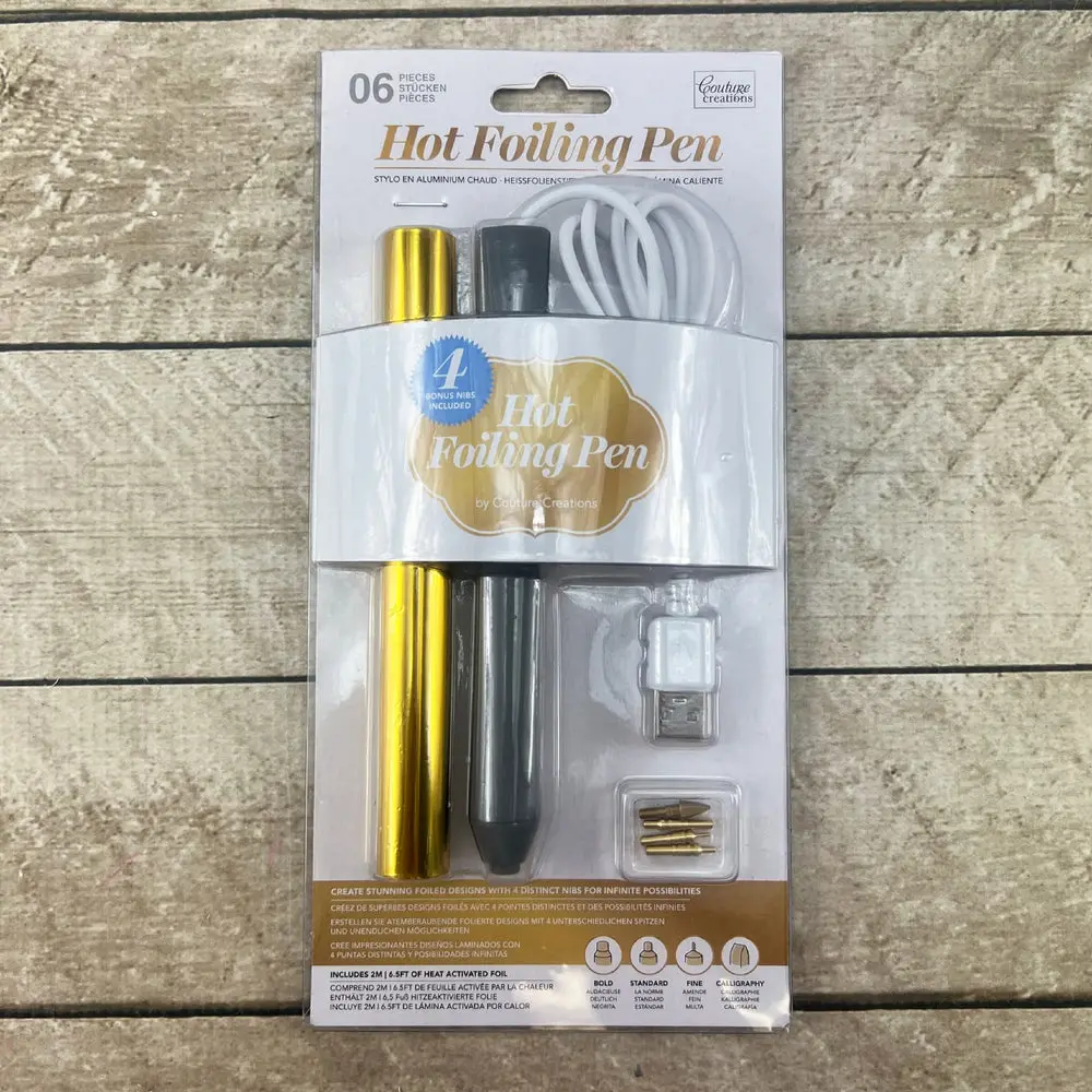 Couture Creations - Hot Foiling Pen With 4 Tips 1