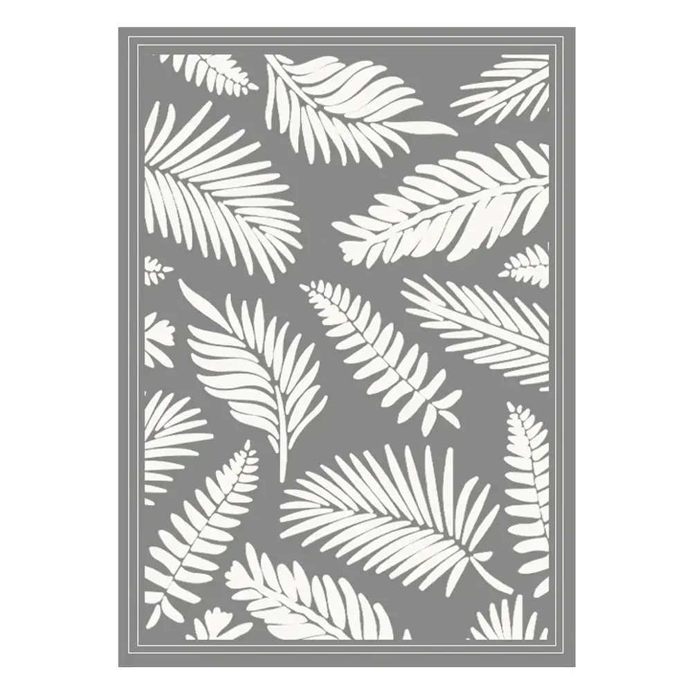 Couture Creations - Earthy Delights Palm Leaves Stencil 1