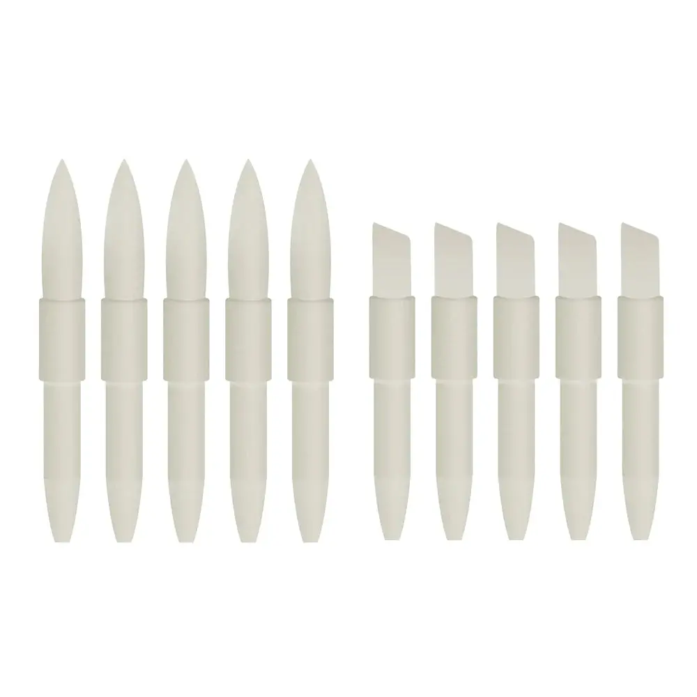Couture Creations - Twin Tip Ink Marker Replacement Tips (5 Flexible Brush Tips, 5 Firm Chisel Tips) 1