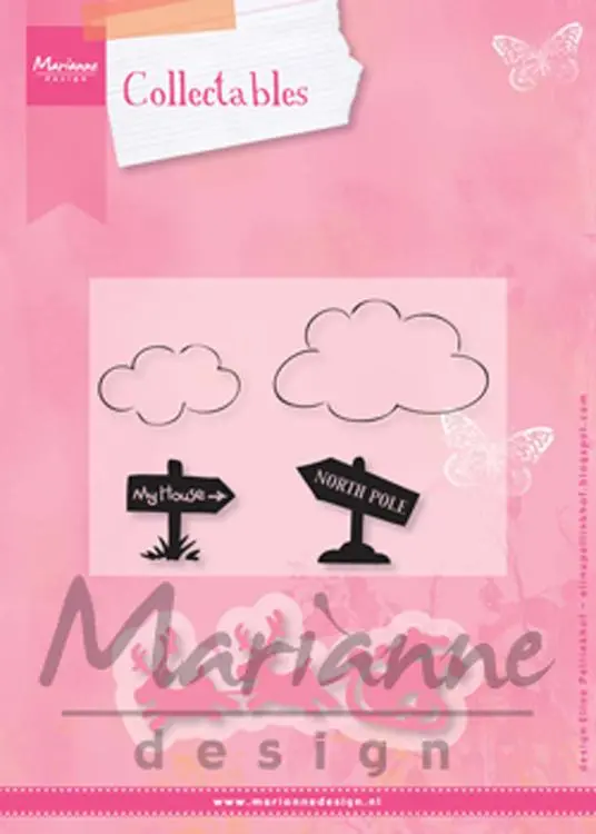Marianne Design: Collectables Dies & Stamp Set - Eline's Santa 1