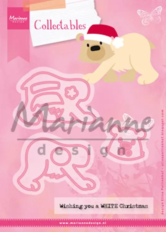 Marianne Design: Collectables Die Set - Eline's Polar Bear 1
