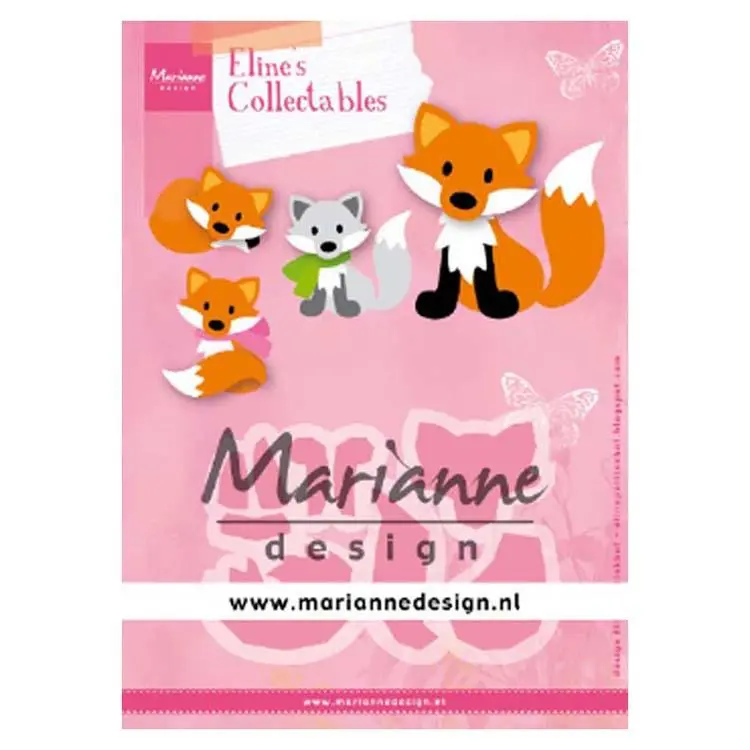 Marianne Design Collectables Eline's Cute Fox 1