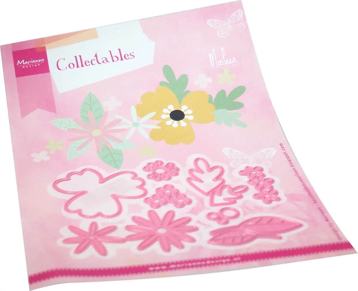 Marianne Design Collectables Die - Flowers By Marleen 1
