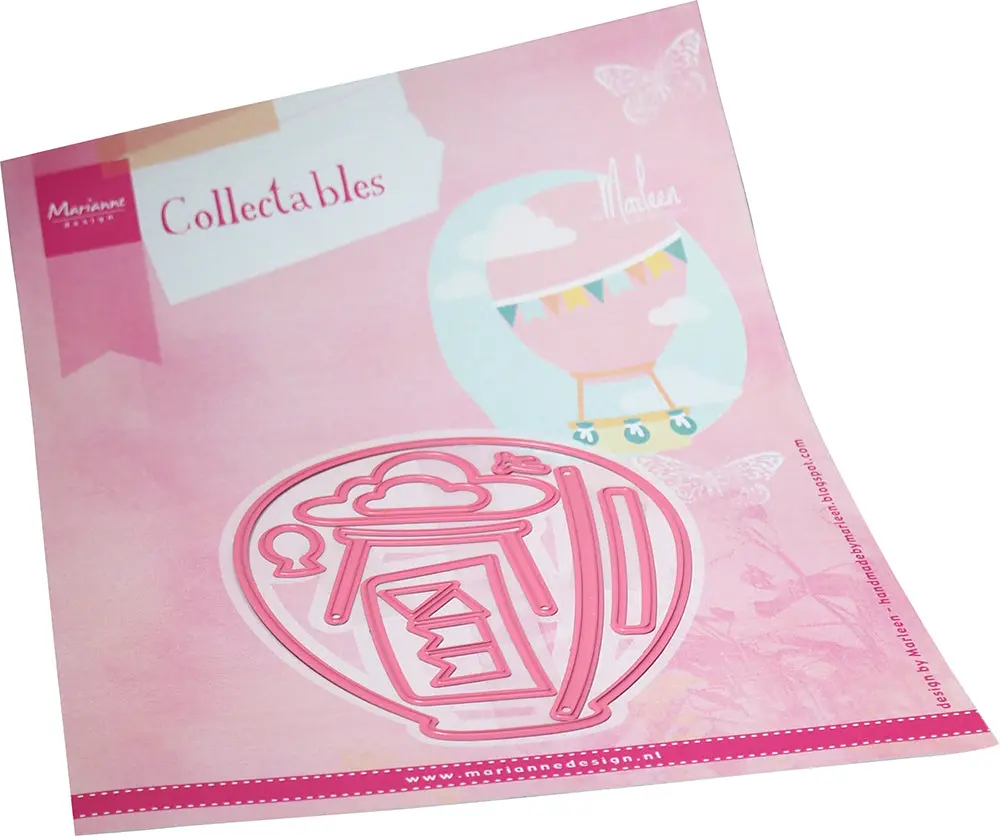 Marianne Design Collectables Die - Hot Air Balloon By Marleen 1