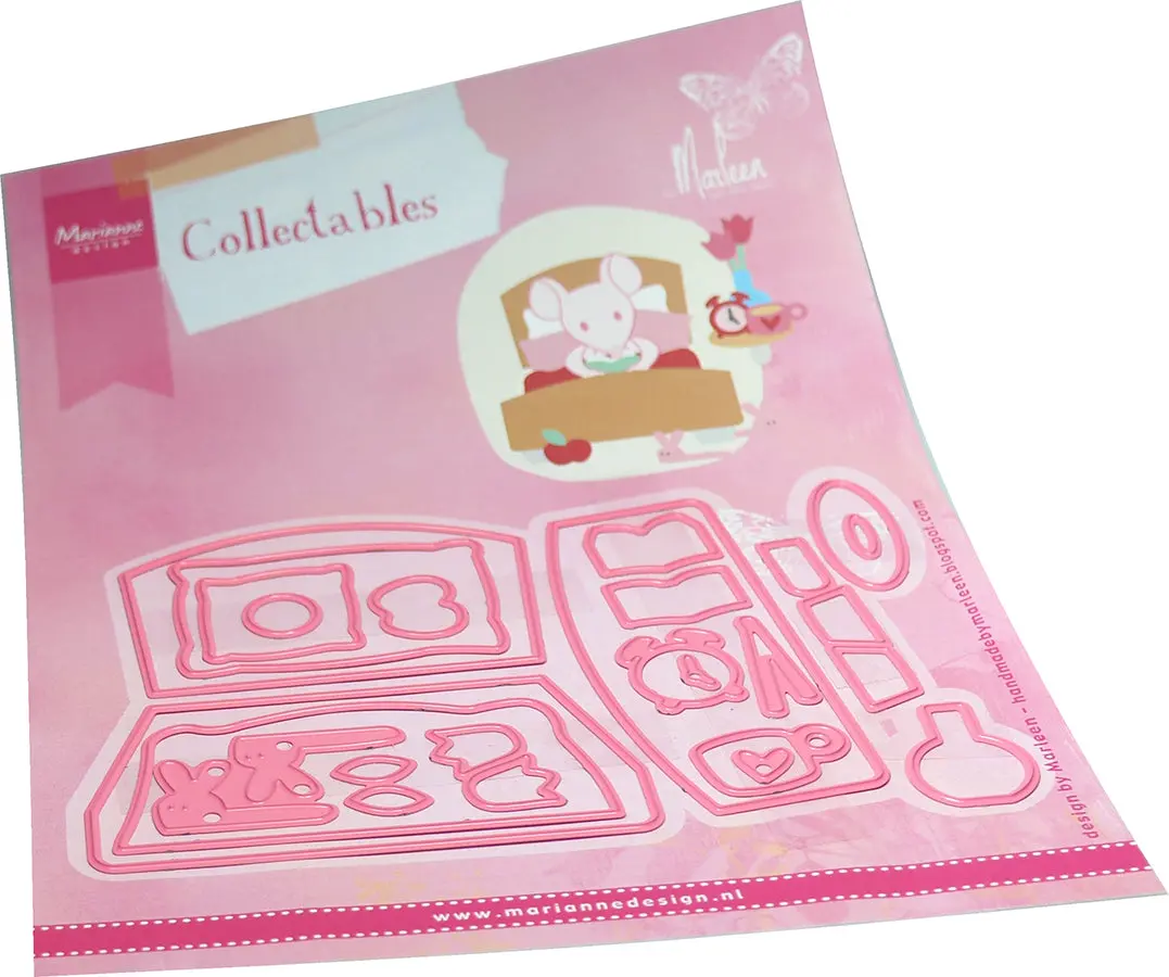 Marianne Design Collectables Die - Bed By Marleen 1