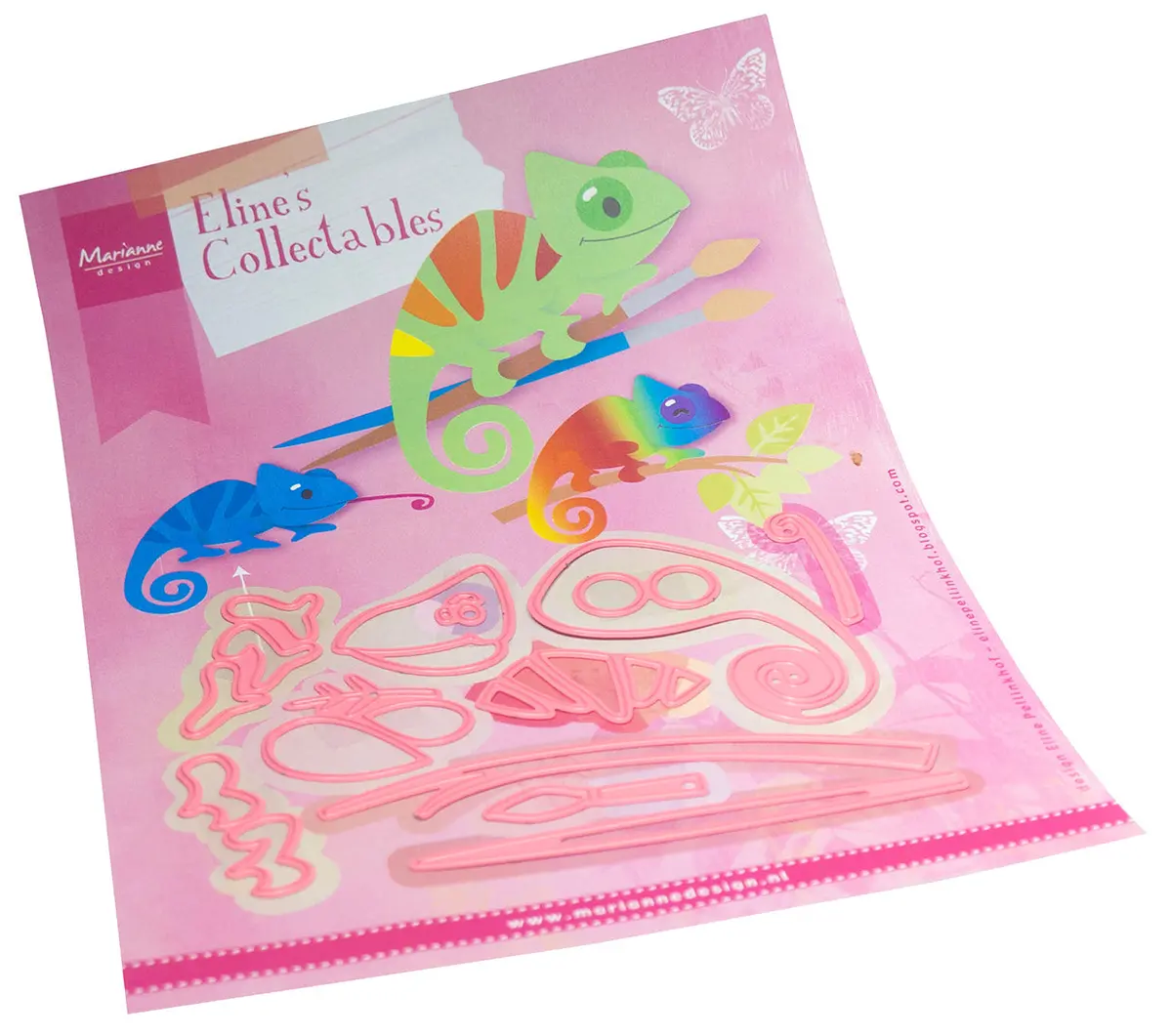 Marianne Design Collectables Die - Eline's Chameleon 1