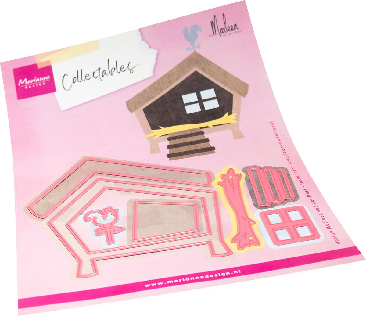 Marianne Design Collectables Die - Animal Shed By Marleen 1