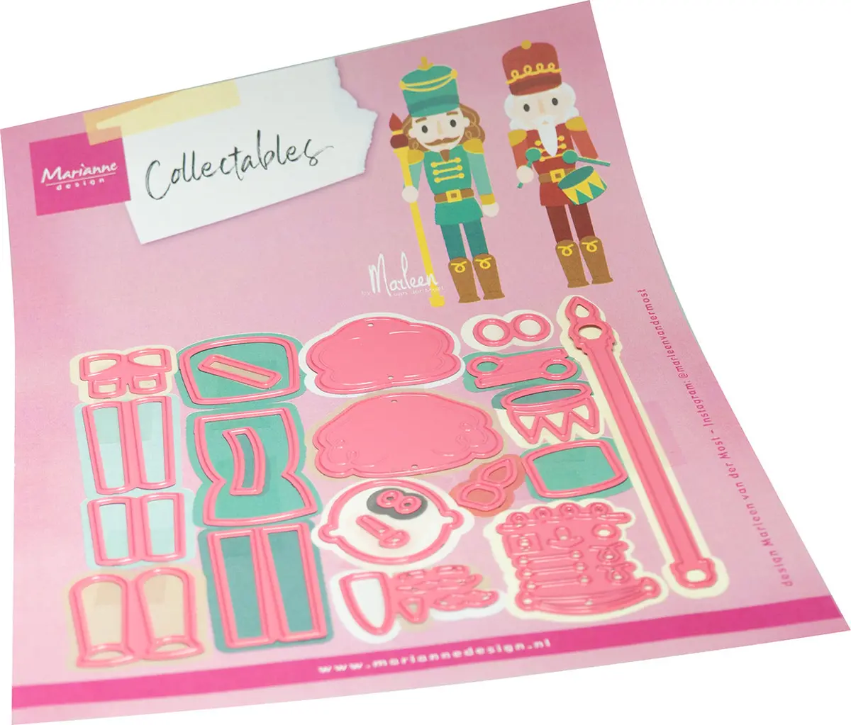 Marianne Design Collectables Die - Nutcrackers By Marleen 1