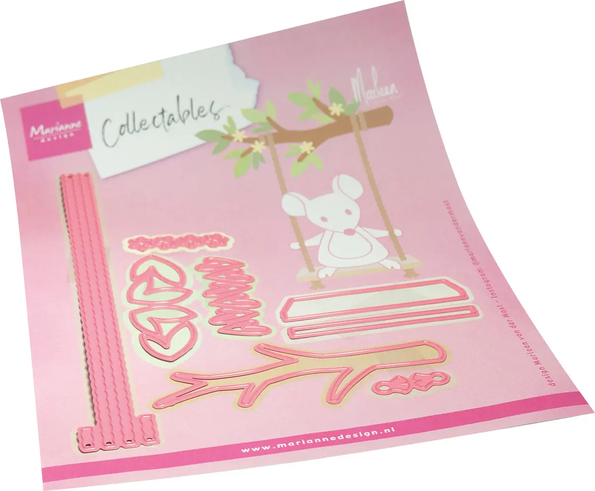 Marianne Design Collectables Die - Swing Set By Marleen 1