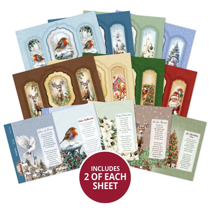 Window To The Heart Christmas Wishes Concept Card Kit 1