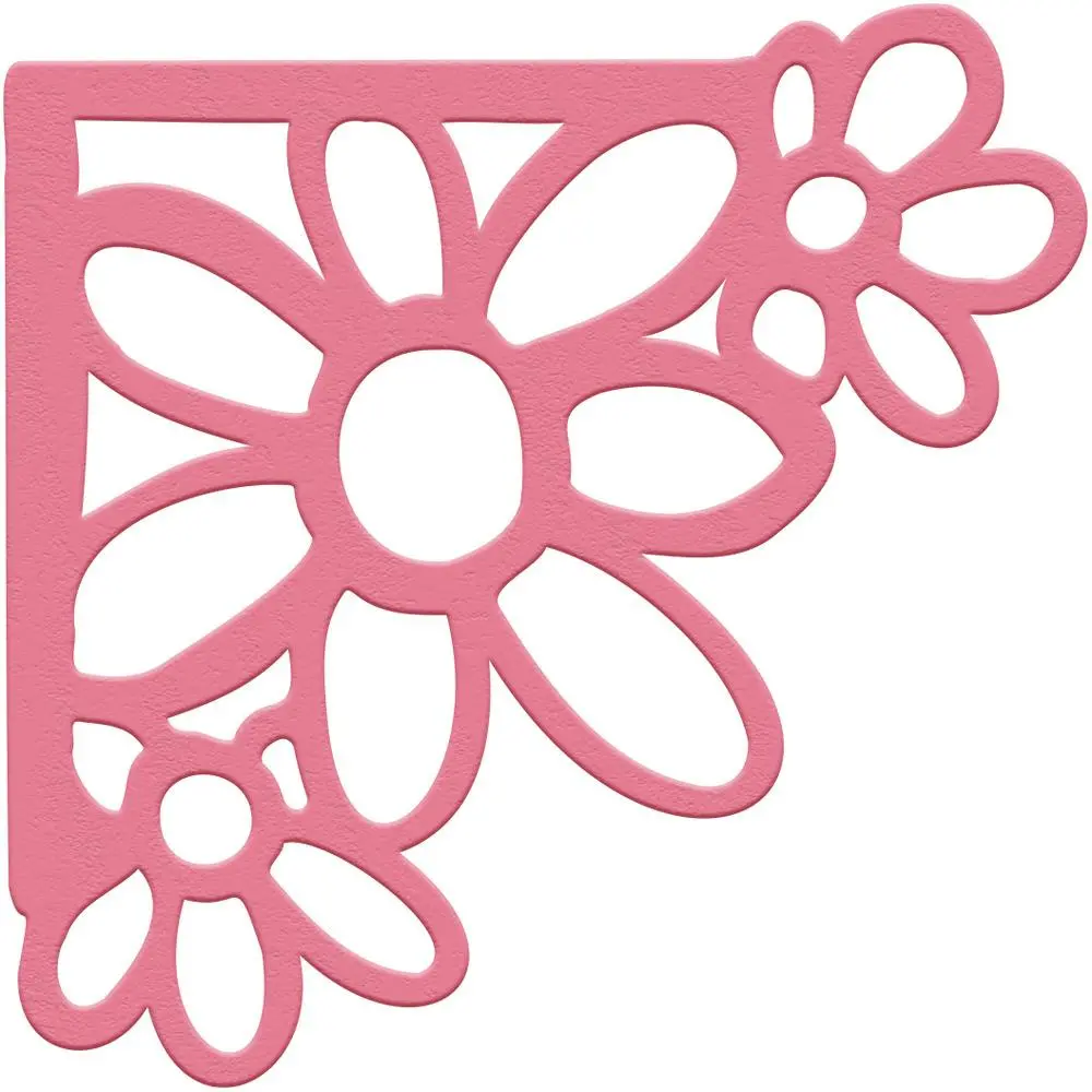 Couture Creations Floral Corner Mini Die 1