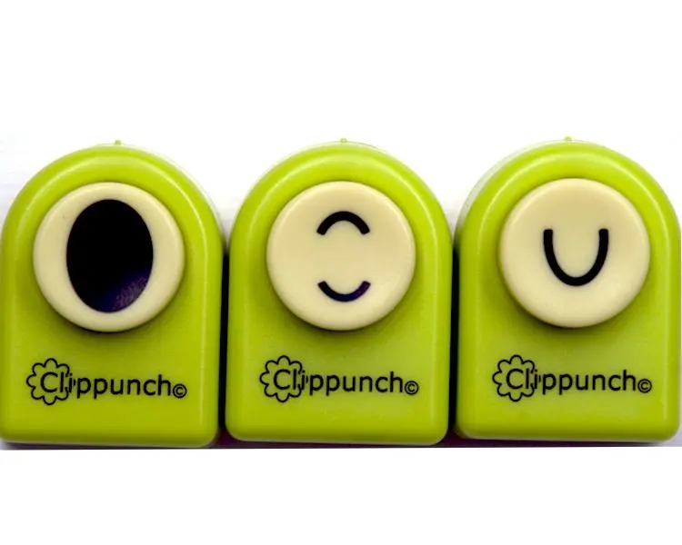 Alphabet Clip Punch 1