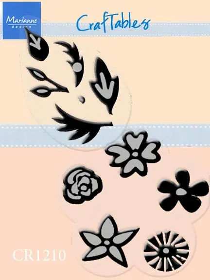 Marianne Design: Craftables Dies - Bouquet - 10 Pieces 1