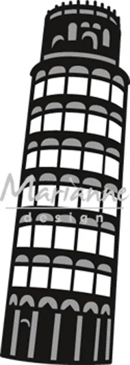 Marianne Design: Craftables Dies - Leaning Tower Of Pisa 1