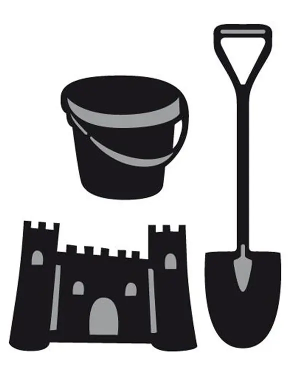 Marianne Design: Tiny's Sand Castle Die Set 1