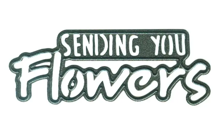 Marianne Design: Craftables Dies - Sending You Flowers 1