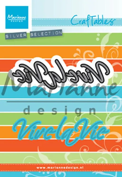 Marianne Design: Craftables Dies - Vive La Vie 1