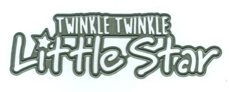 Marianne Design: Craftables Dies - Twinkle, Twinkle Little Star 1
