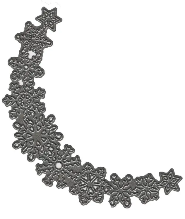 Marianne Design: Craftables Dies - Ice Crystals Arch 1