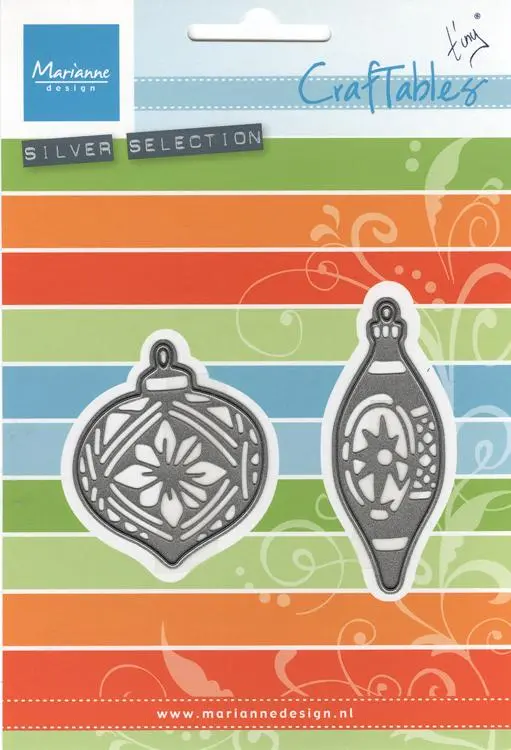 Marianne Design: Craftables Dies - Tiny's Ornaments Baubles 1