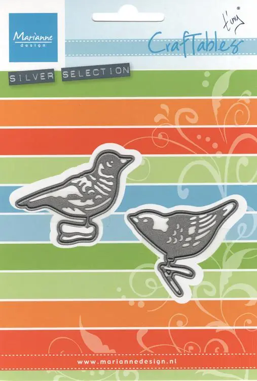 Marianne Design: Craftables Dies - Tiny's Ornaments Birds 1