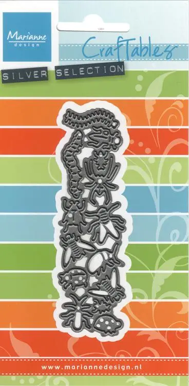 Marianne Design: Craftables Dies - Punch Die - Spiders And Bugs 1