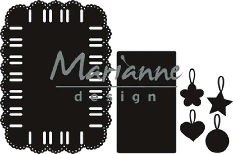 Marianne Design Craftables Ribbon Rectangle 1
