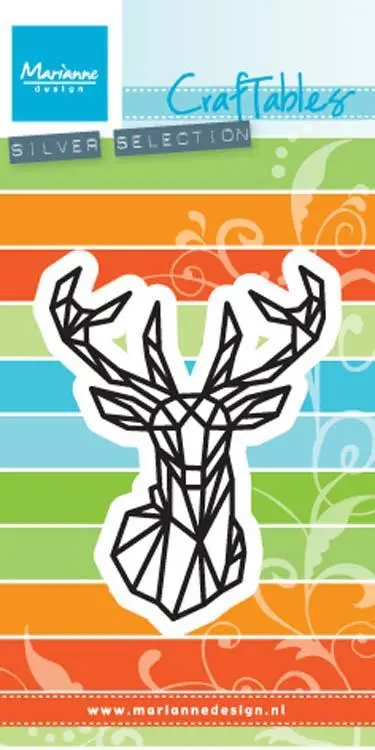 Marianne Design Craftables Geometric Deer 1