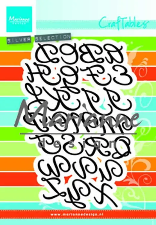 Marianne Design Craftables Classic Alphabet Upper Case 1