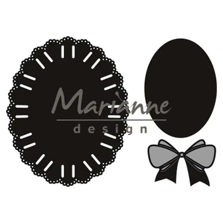 Marianne Design Craftables Oval Ribbon Die 1