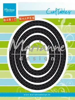 Marianne Design Craftables Basic Passe-Partouts Ovals 1