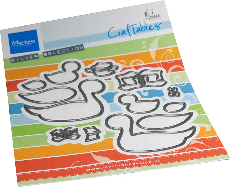 Marianne Design Craftables Die - Ducks By Marleen 1