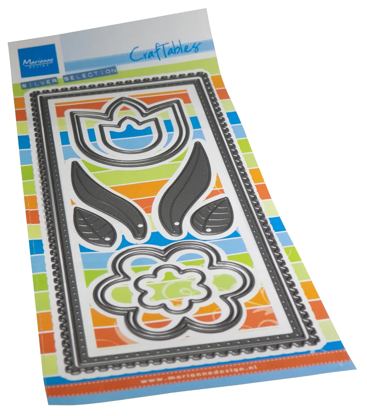 Marianne Design Craftables Die - Slimline Flowers 1