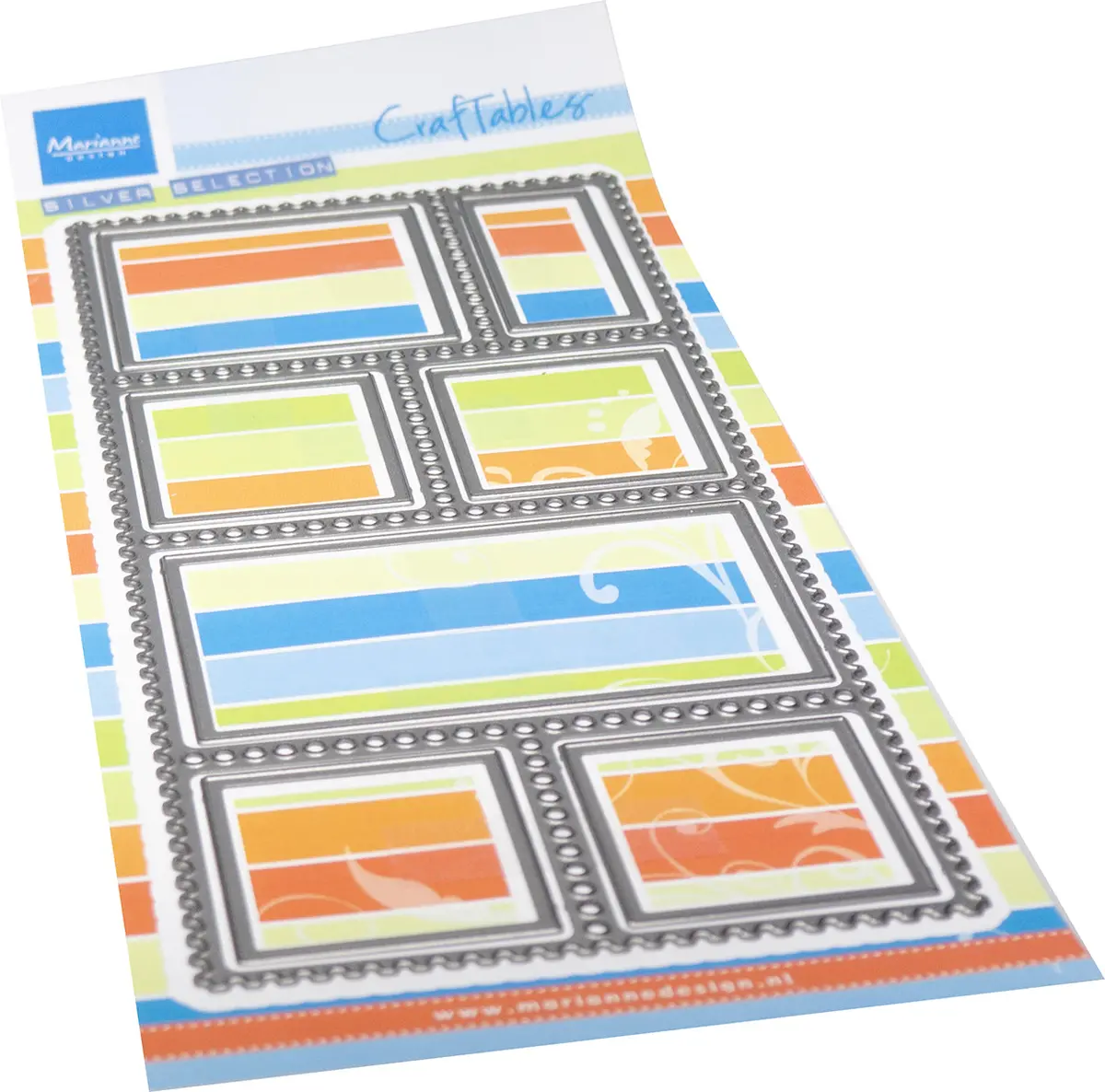 Marianne Design Craftables Die - Layout - Stamps Slimline 1
