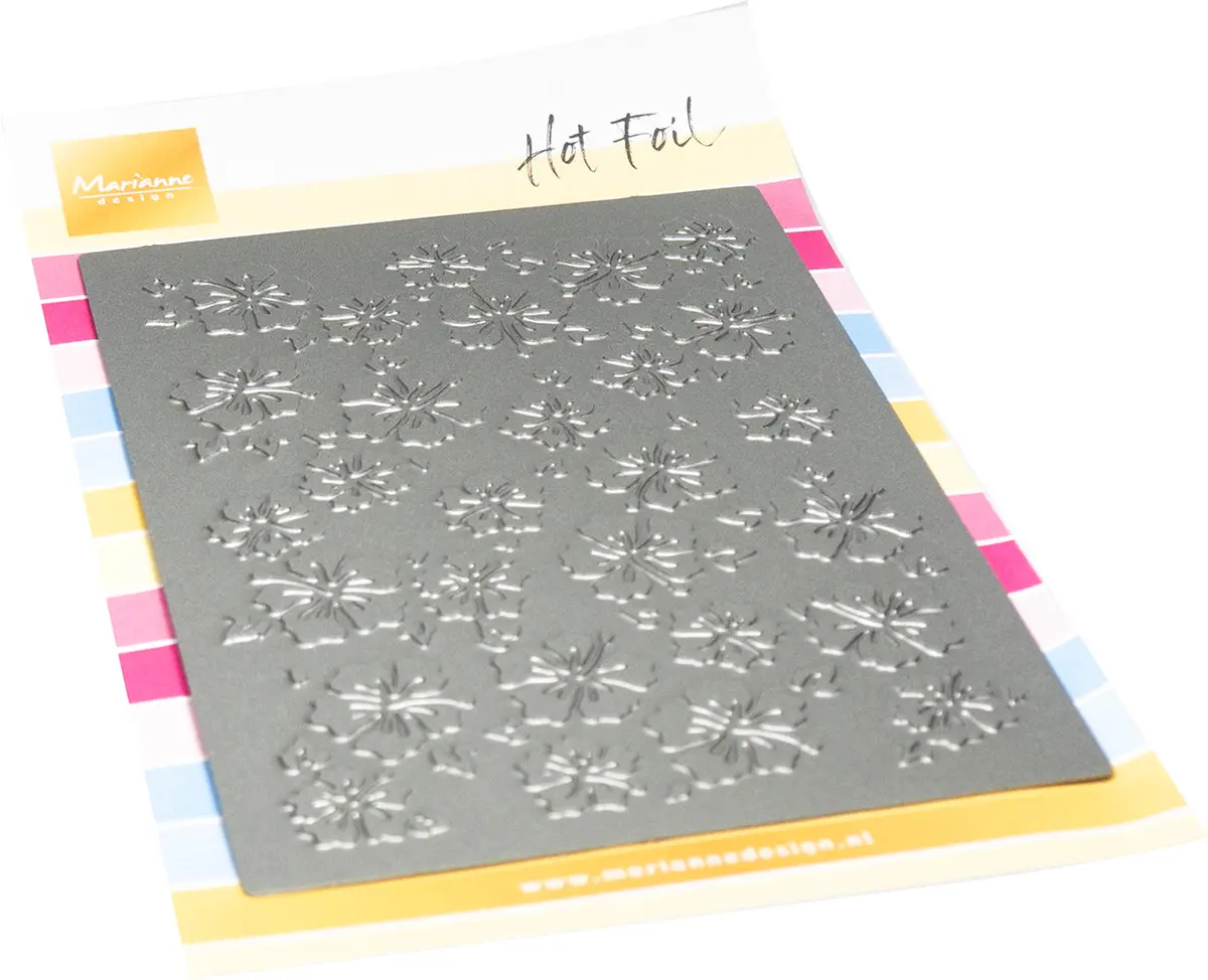Marianne Design Craftables Die - Hot Foil - Hibiscus 1