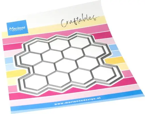 Marianne Design Craftables Die - Pixel Hexagon 1