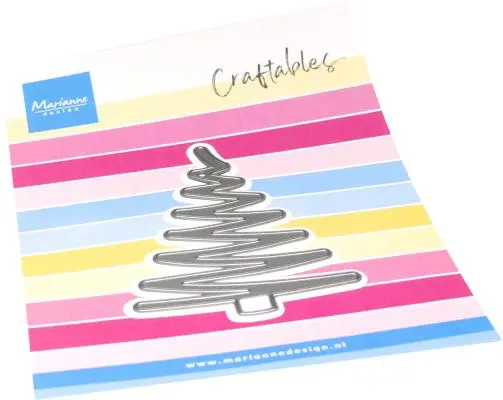 Marianne Design Craftables Die - Zig Zag Tree 1
