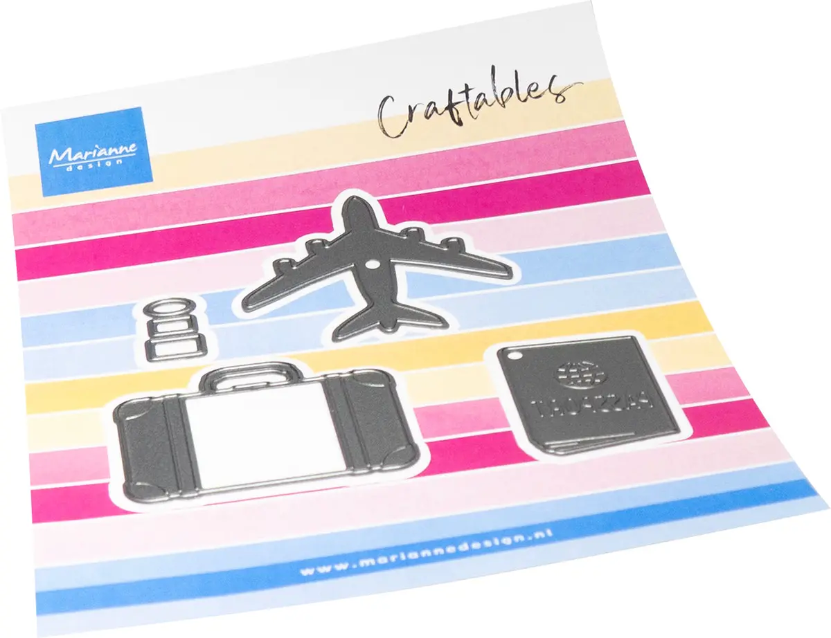 Marianne Design Craftables Die - Travel Essentials 1