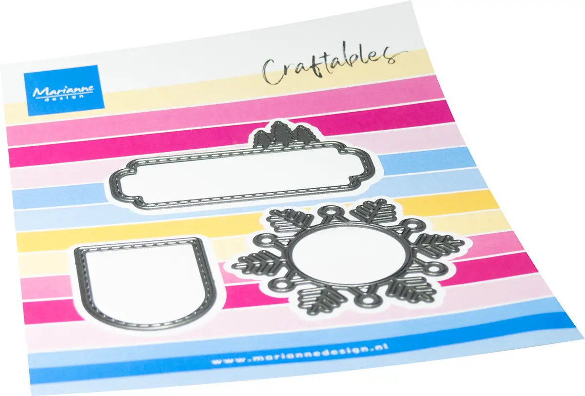 Marianne Design Winter Labels - Die Cutting 1