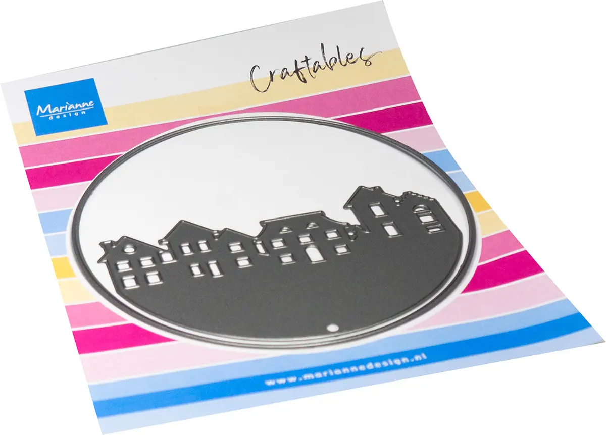 Marianne Design Craftables Die - Silhouette - Village 1