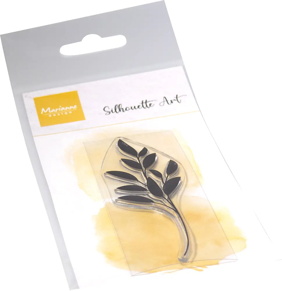 Marianne Design Clear Stamp - Silhouette Art Sprig 1